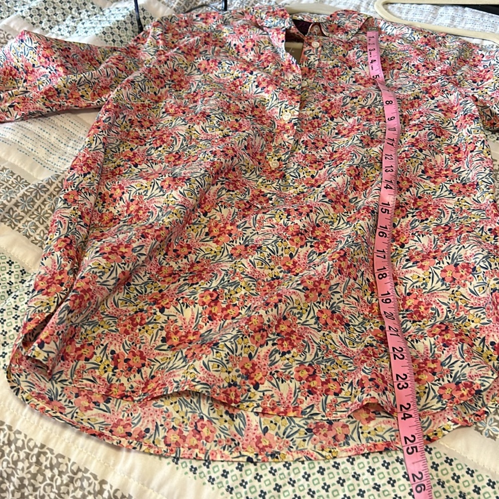 *NWT* Floral J.Crew Blouse - Picture 7 of 9